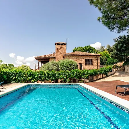 Piscina Y Vistas Al Monte En La Sierra Villa Robledo de Chavela Exterior photo